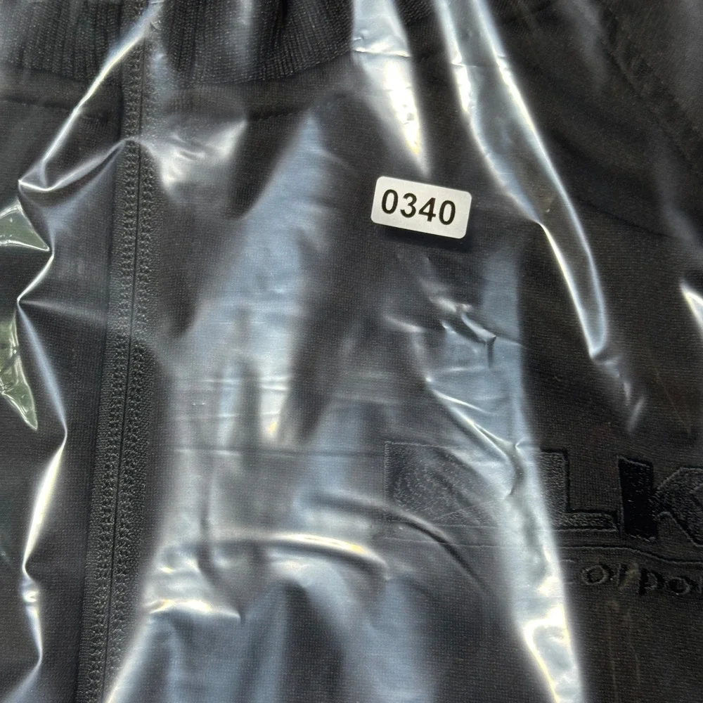 The North Face Mens XL Full Zip Track Jacket Black LKQ Logo NF0A3SEW
